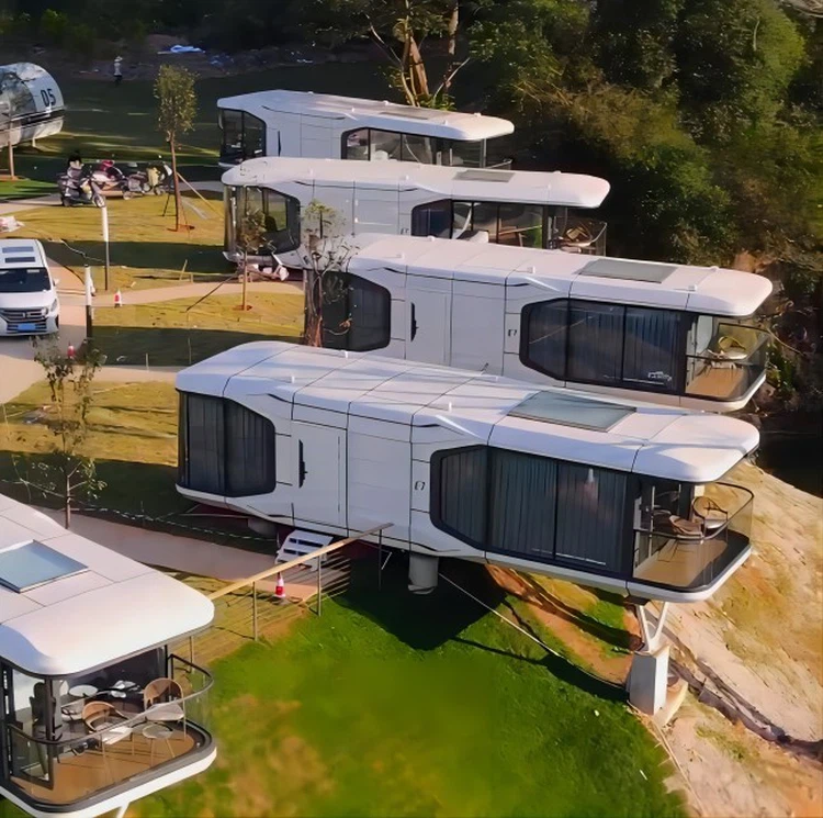 Luxury Prefab Vessel Capsule House 7 Luxury Prefab Vessel Capsule House 7