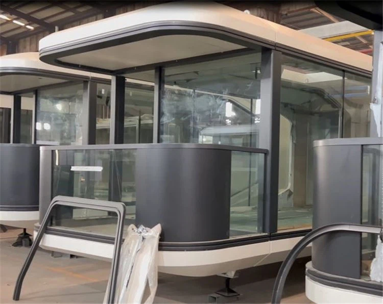 prefab mobile space capsule house homes 4