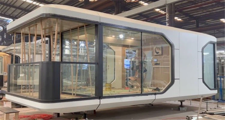 prefab mobile space capsule house homes 7