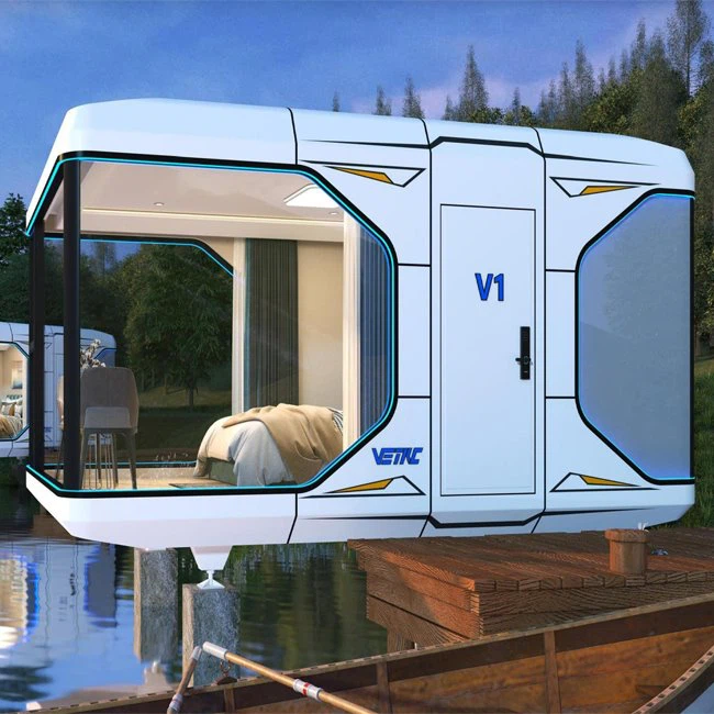 Vỏ ngủ dạng viên nang chống cháy của Apple House Prefab